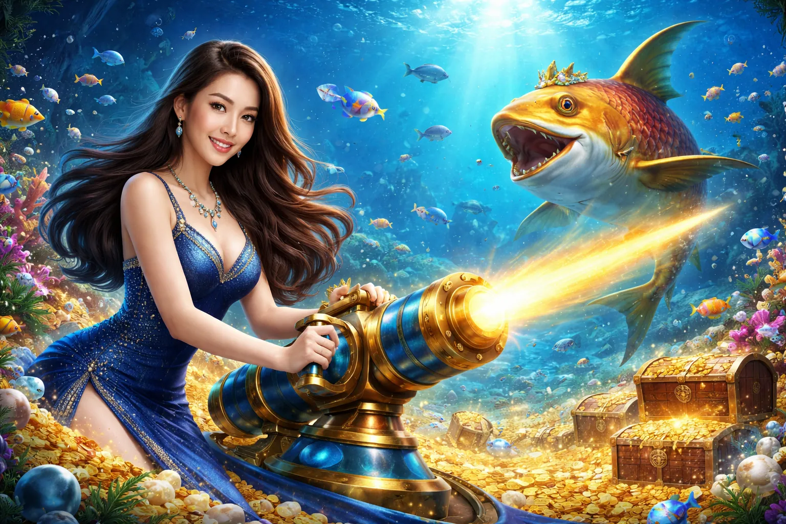 Thế giới bắn cá sống động tại vip66